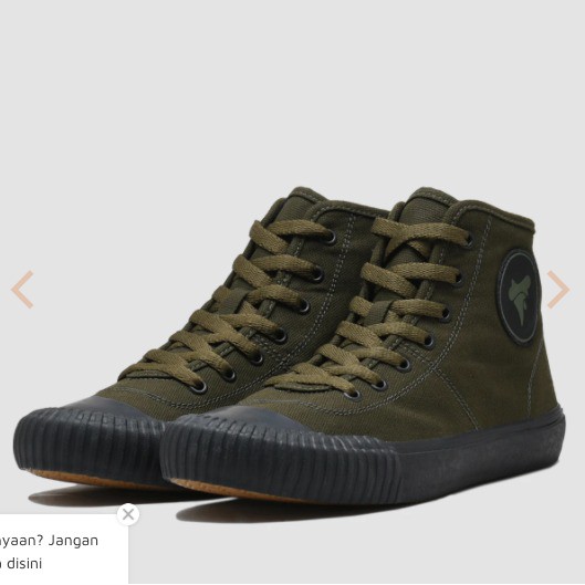 SEPATU BRODO VULCAN HI OLIVE