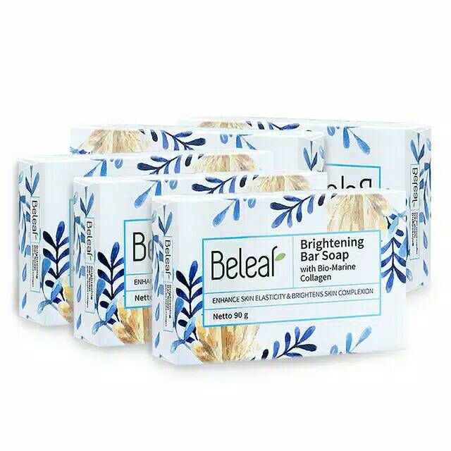 Brightening bar soap beleaf