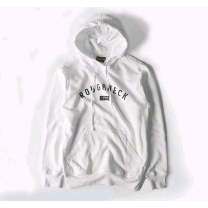 Roughneck H175 White Sig 1991 Black Hoodie