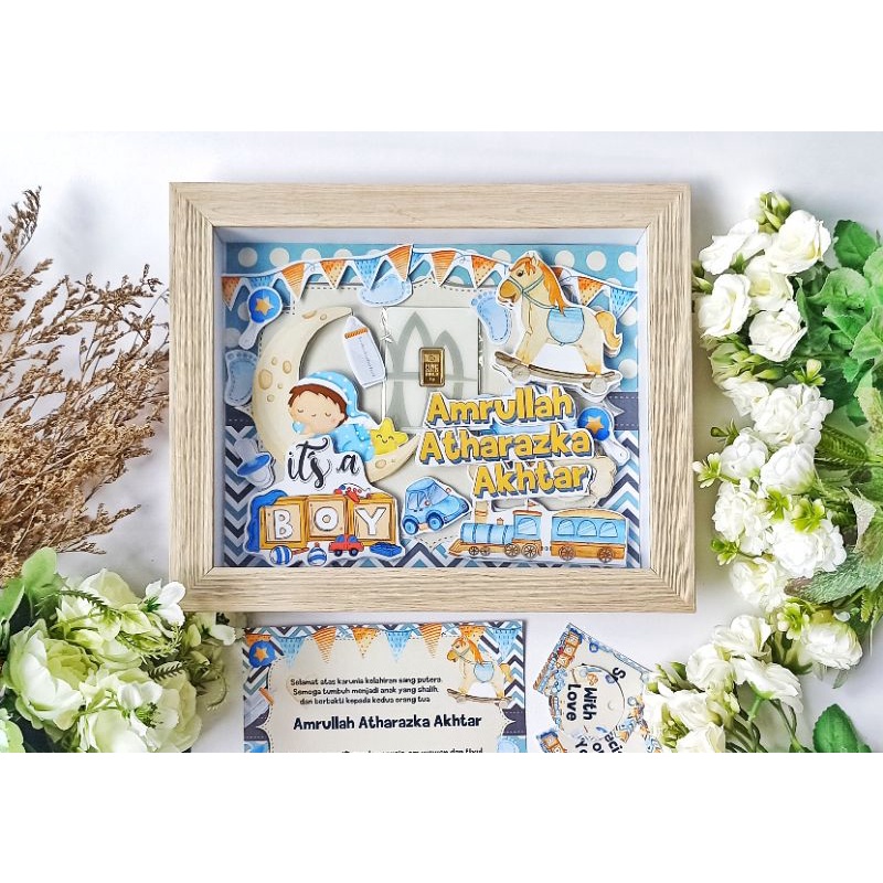 

BINGKAI POPUP3D SCRAPBOOK FRAME 8R 20x25cm