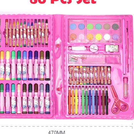 

Set Pensil Crayon Cat Air Perlengkapan Sekolah Anak Menggambar Tk Sd