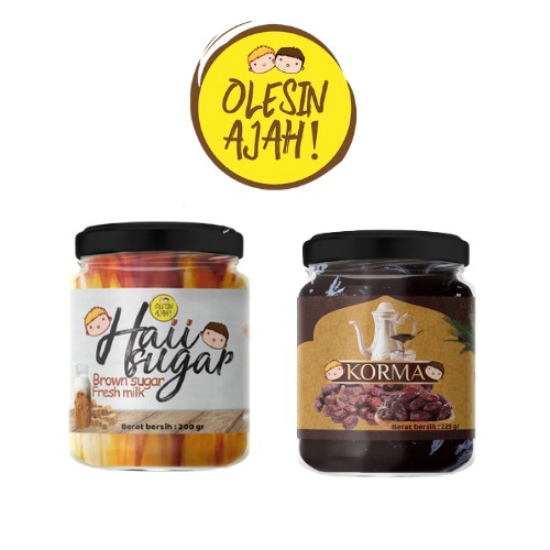 

Promo OlesinAjah Selai Hii Brown Sugar 200Gr + Kurma 200Gr