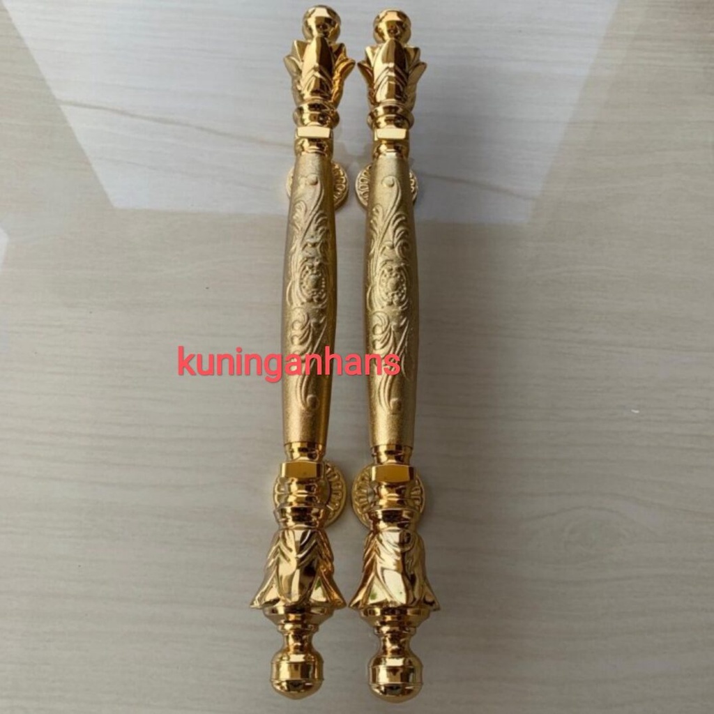 gagang pintu rumah mewah terbaru kuningan brass Gold