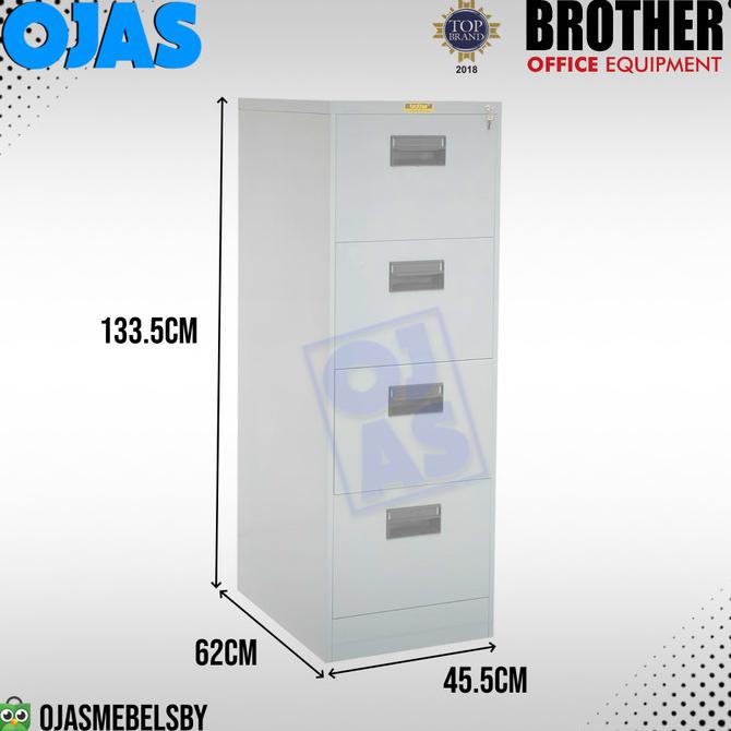 

Paling Dicari] Lemari Arsip Besi Filling Cabinet 4 Laci Brother B-104