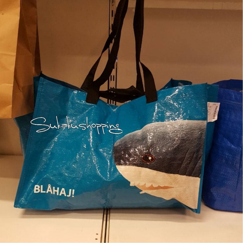 RUMPLING Ikea Kantong Belanja Ikea Besar Tas Belanja Ikea Hiu Tas Laundry Bag