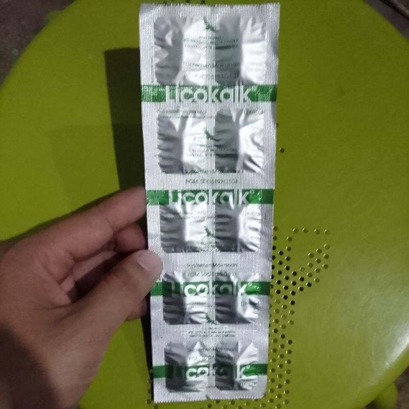 Licokalk® 500 (Suplemen Kalsium Sehat Tulang &amp; Gigi)