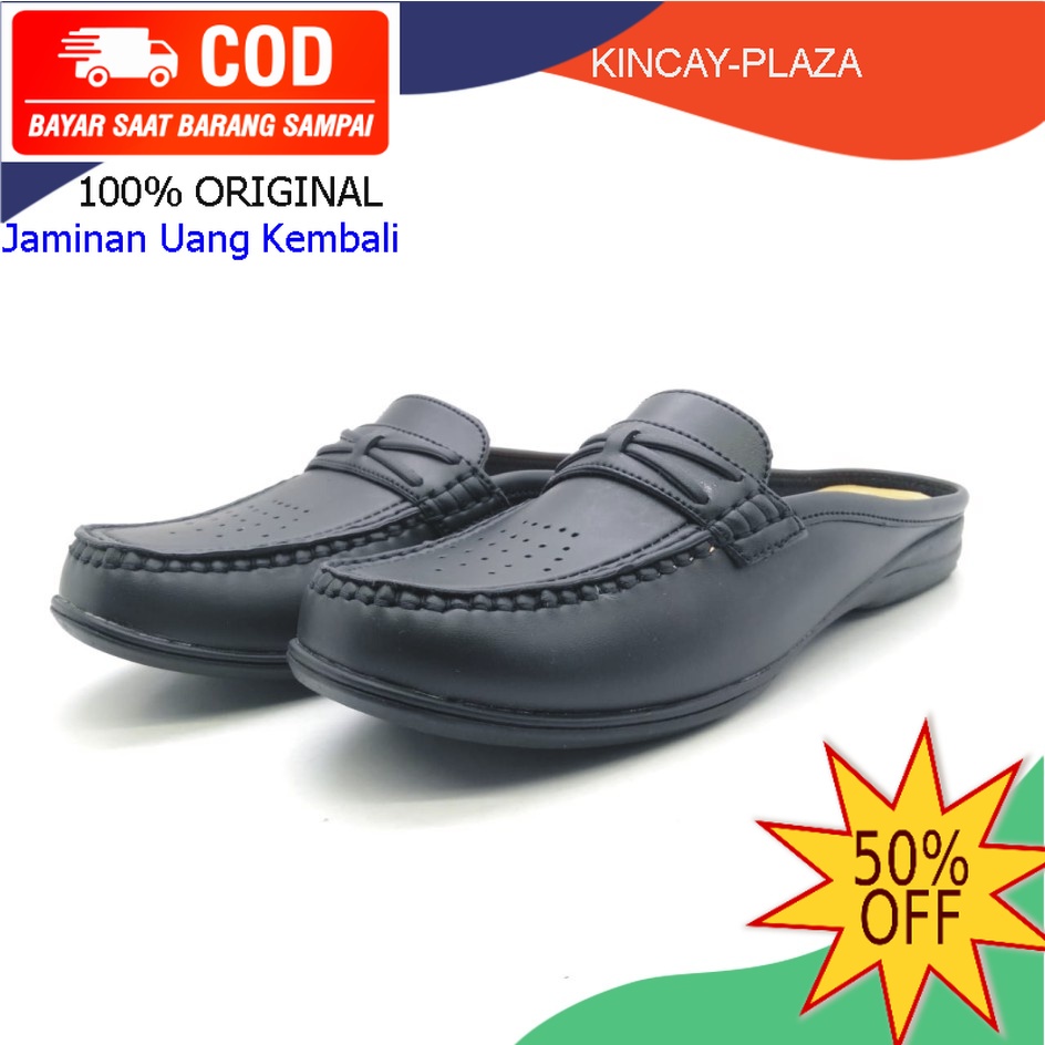 Sepatu Sandal Cewek/ Wanita Kantor ARMENDO S11 LV 02 TERBARU ORIGINAL MURAH Sendal Kulit Dewasa Selo