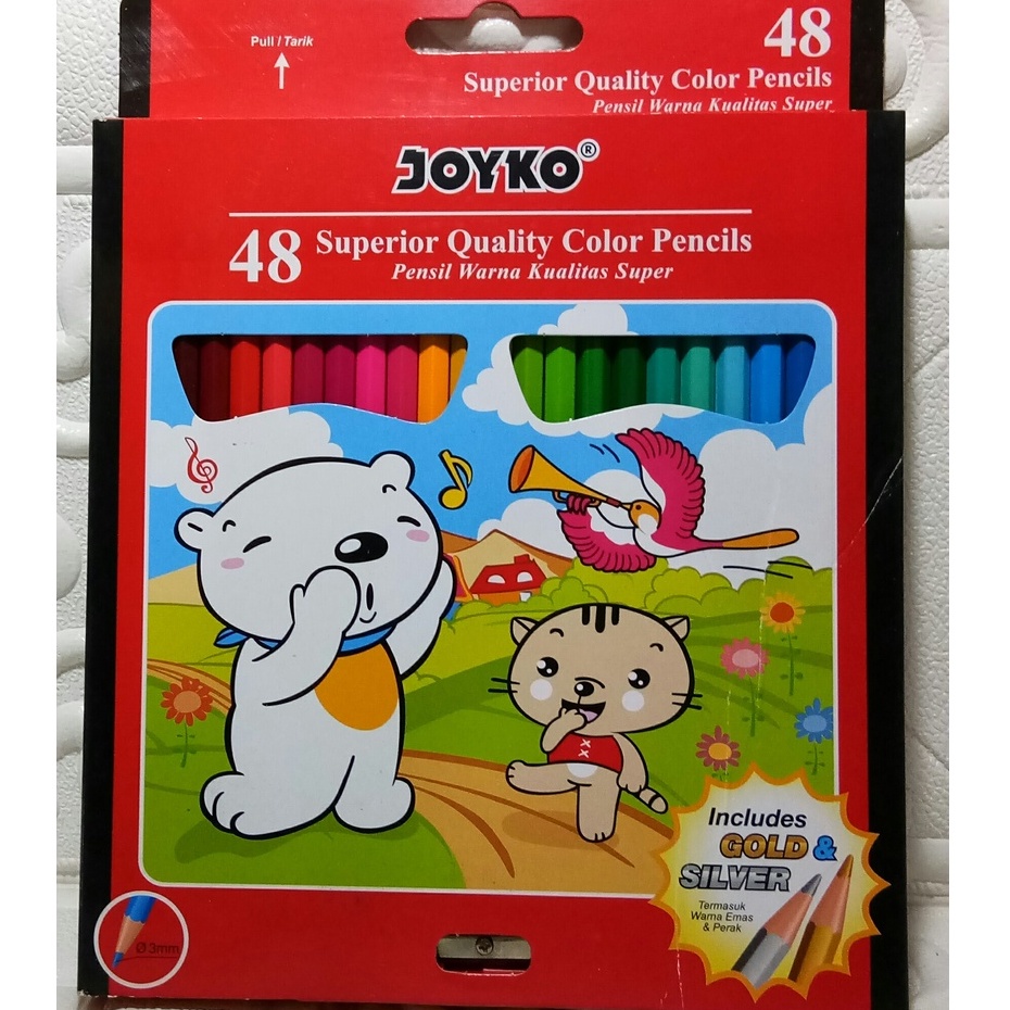 

Pensil Warna Joyko 48 Warna
