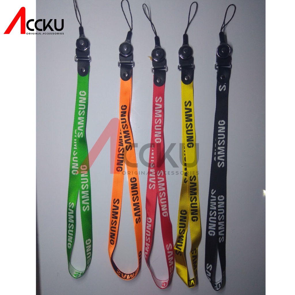 [ Samsung ] Tali / Tali Gantungan Handphone Tali Lanyard Handphone Gantungan HP Tali Handphone Tali Gantungan Kunci Tali Gantungan Samsung Bisa Di Gantung di Leher Tali Hp Model Kalung Tali Gantungan Lanyard Wrist Finger Hand Shoulder Strap Tali Gantungan