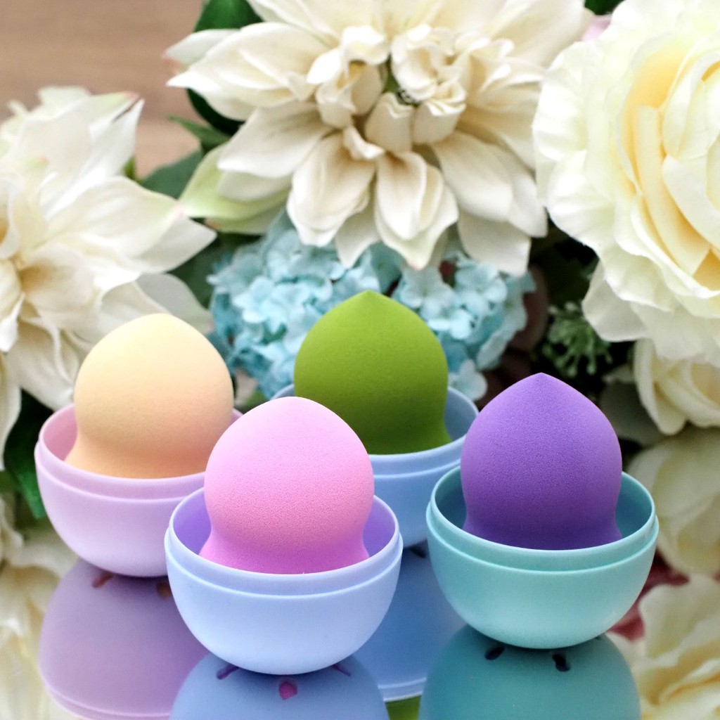 Beauty Blender Sponge Make Up / Case Sponge Telur Spons Labu / Storage Beauty Eggs