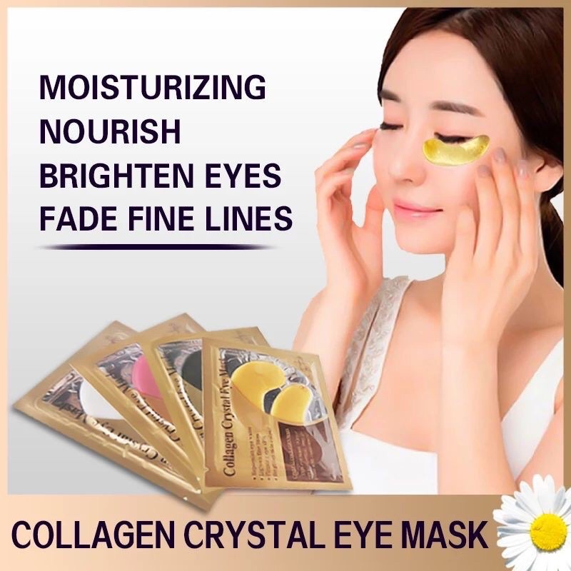 Masker Mata Crystal Collagen Gold / 24k Gold Collagen Crystal Eyebag Mask