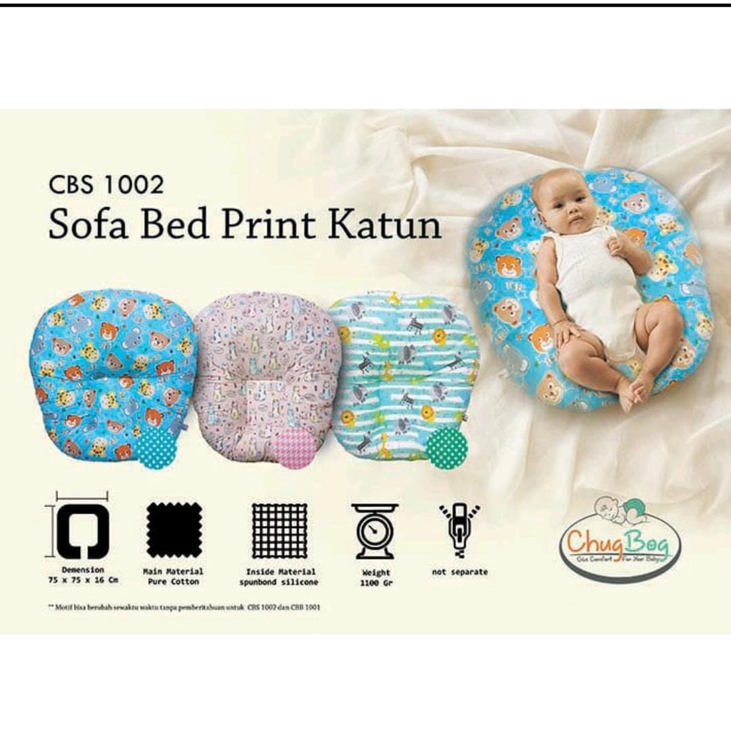 SOFA BED BAYI Chug Bog CBS1002 Sofa Bed Print