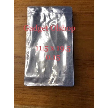 

[PROMO GGD65] Plastik id card - plastik tanda pengenal - plastik panitia 11.5x19.5 TEBAL Baru