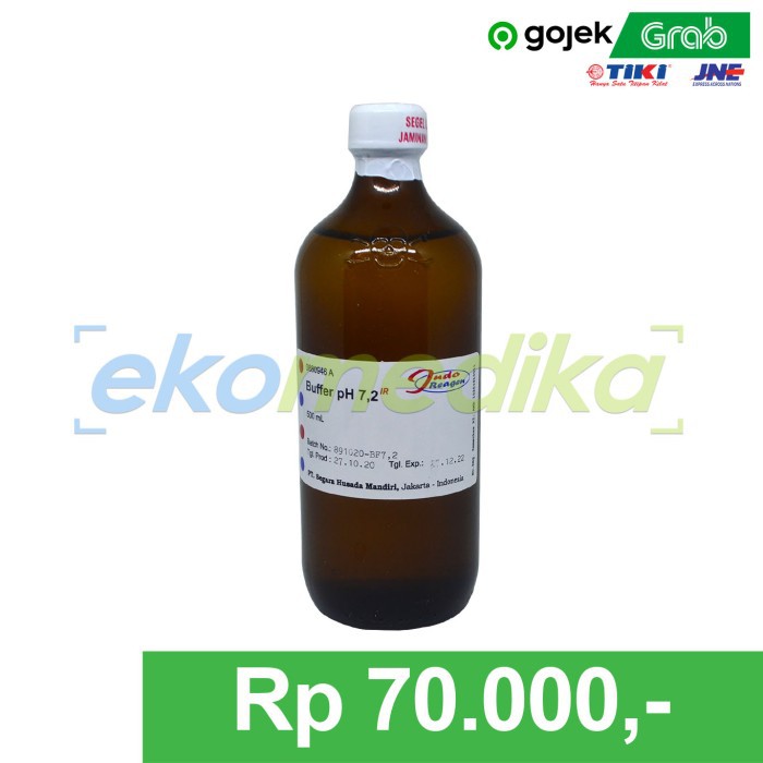 Buffer Ph 7,2 500Ml Indo Reagent Larutan Buffer Ph 7,2