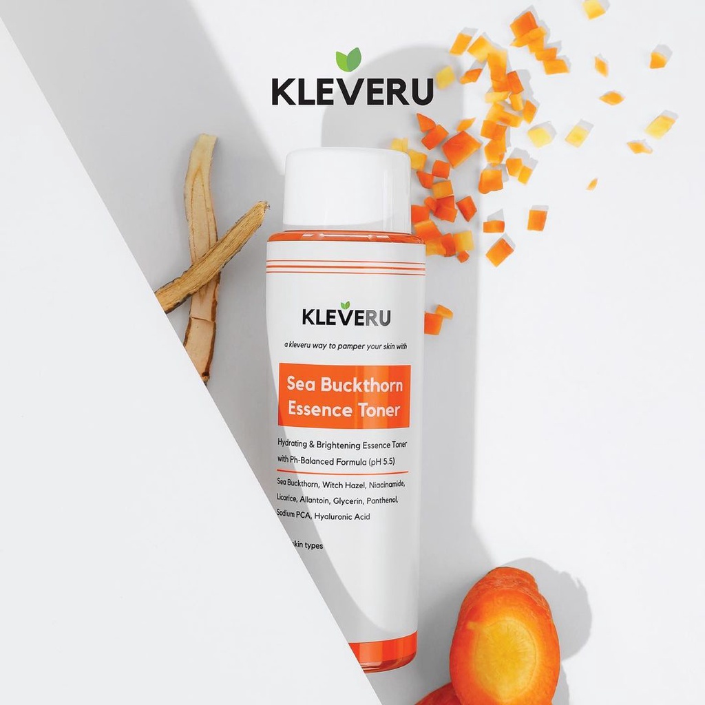 BPOM KLEVERU Sea Buckthorn Essence Toner 150ml / KLEVERU TONER BPOM