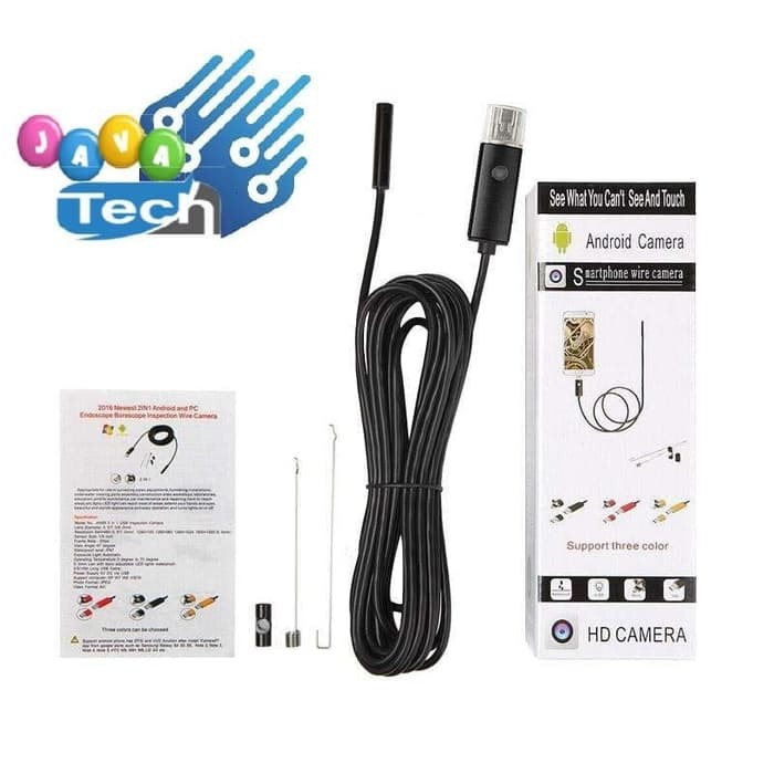 New USB Kamera Inspeksi Endoskop / Camera Endoscope 2 Meter 2M