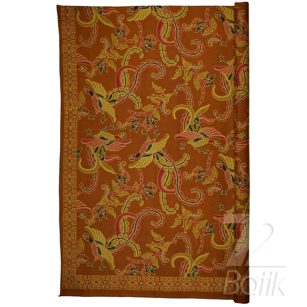 KAIN BATIK PREMIUM Bahan Katun Motif Burung Warna Choklat Coklat Cokelat Merah 723937 Cap 72 Jarik Jarit Samping Kebat Panjang Batik Katun Modern Premium Bahan Seragam Batik Pernikahan Kantor Keluarga Murah Kamen Jadi Batik Bali Lembaran