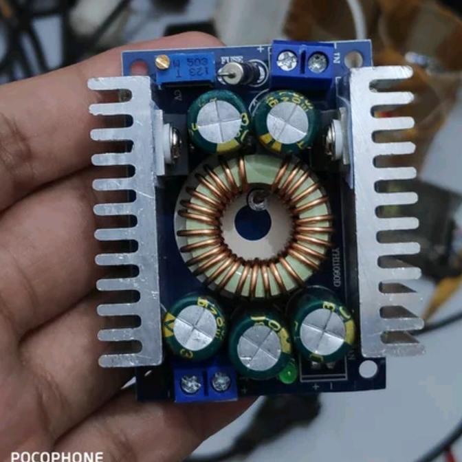 Step Down 12A DC to DC 12A Buck Converter 12A MBR Penurun penstabil