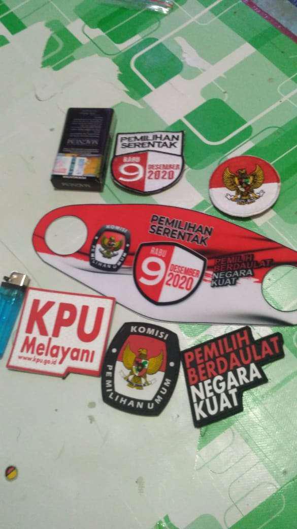 Masker Kain Semi Logo Kesatuan Pelindung Mulut Hidung Maske Non Medis Custome Face Shield