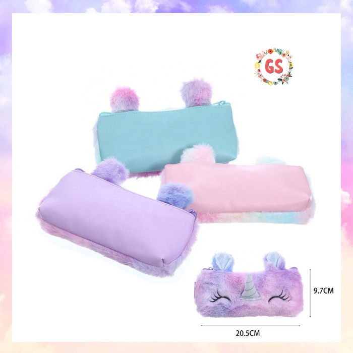 

Kotak Pensil Unicorn Sequin Bulu / Unicorn Pencil Case - 415 - A 097