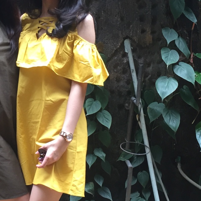 Sabrina Yellow Dress