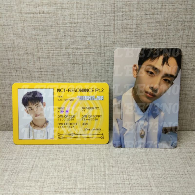 (take all) wts winwin id card + past