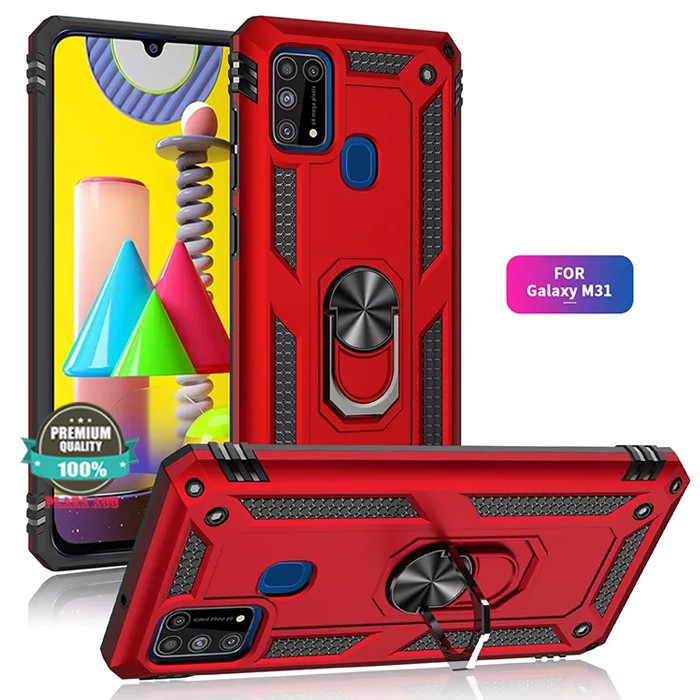 Premium Armor Case Samsung M31 - Casing Samsung M31 Case