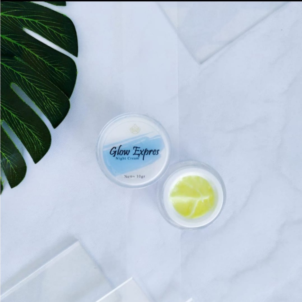 Cream Malam Glow Express 10Gr (Night Cream)