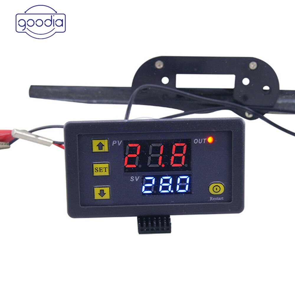 Termostat Pengatur Suhu Digital Lcd W3230 12v/24v 20a 110v-220v 10a