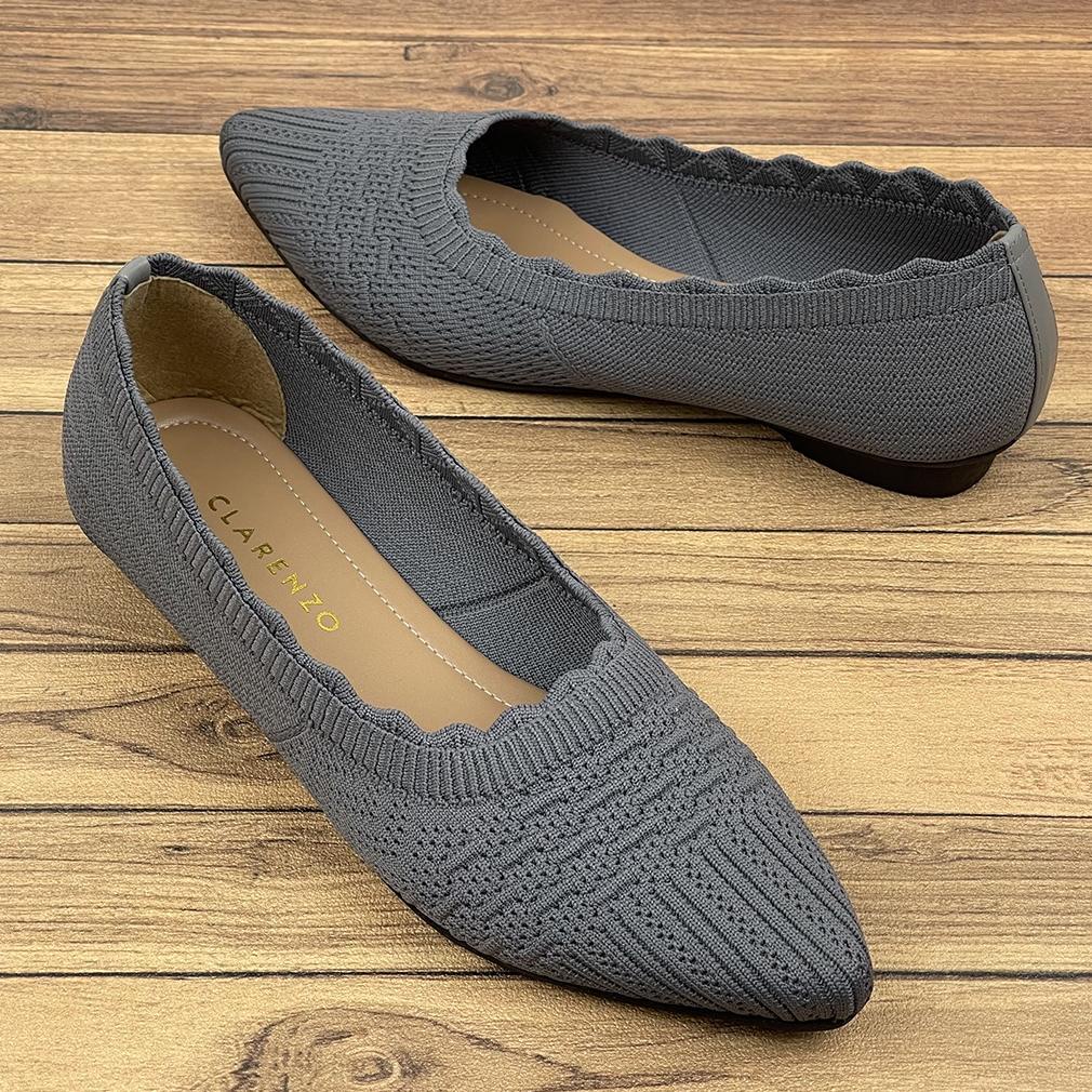 Sepatu Flat Rajut Import Lc17 ~ Clarenzo