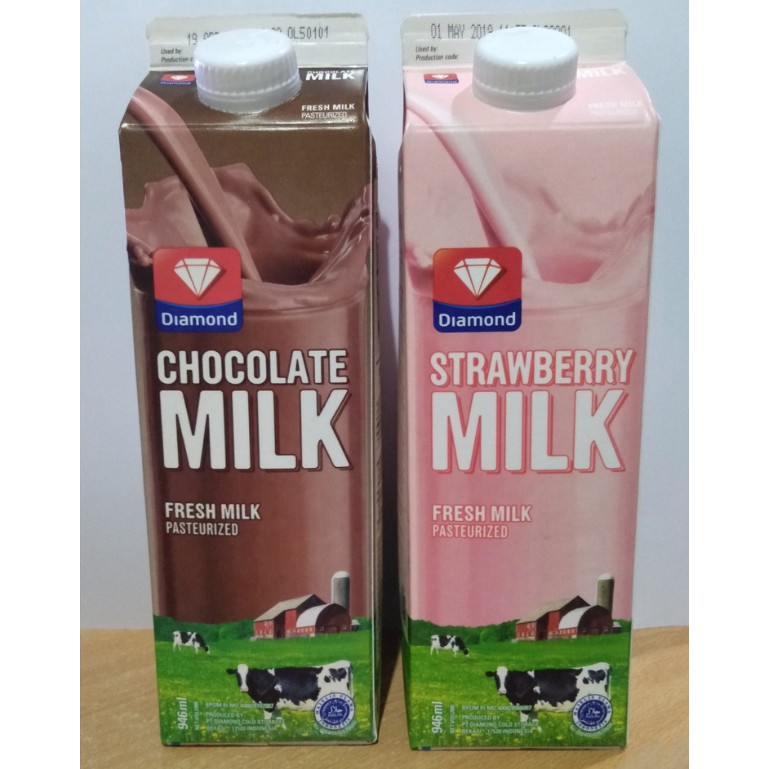 

Susu Diamond Fresh Milk 946ml (Choco, Strawberry)