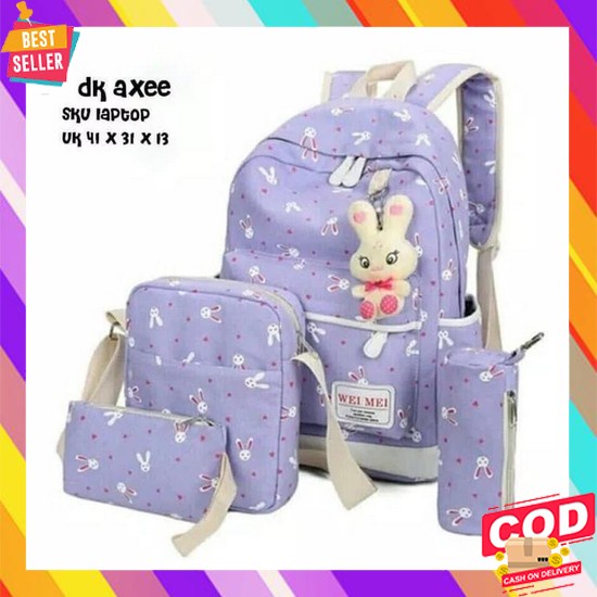 Tas Sekolah Anak Perempuan Sd Smp Sma Tk Murah Kelas 1 2 3 4 5 6 Lucu Tas Sekolah Wanita Backpack Pe