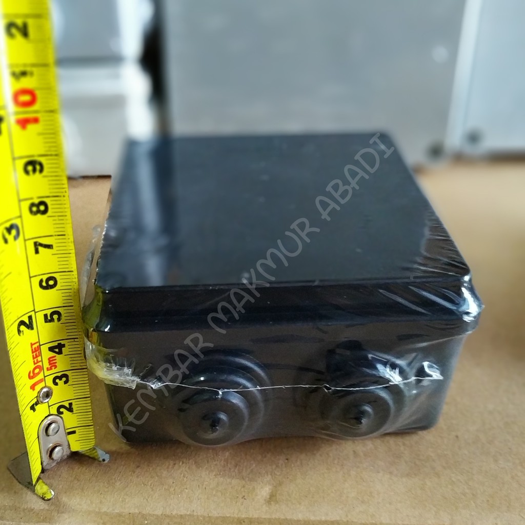 Duradus MG 100x100x50 HITAM / Junction Box / Jansion Box / Duradus Kotak / Jansion Box /Box MG Hitam