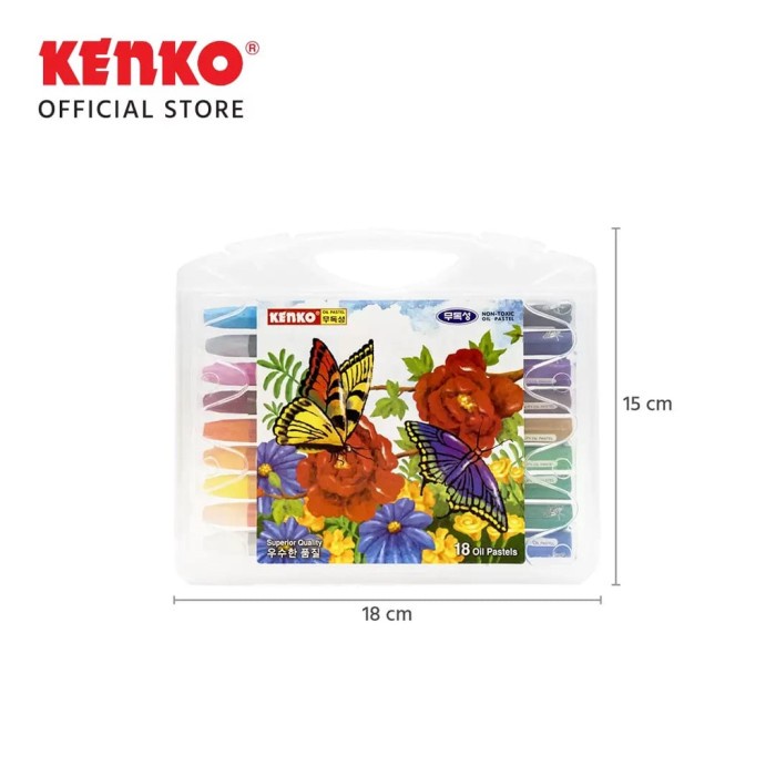 

Produk Terbaru Sos Oil Pastel Kenko 18 Warna / Krayon / Krayon Warna