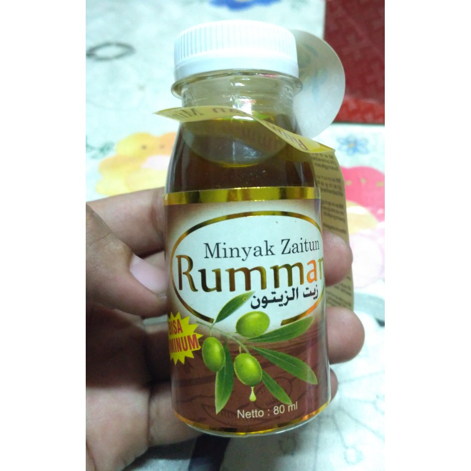 Minyak Zaitun Olive Oil Extra Virgin Rumman 80 Ml 80ml Mirip Le Richie Bisa Diminum Shopee Indonesia