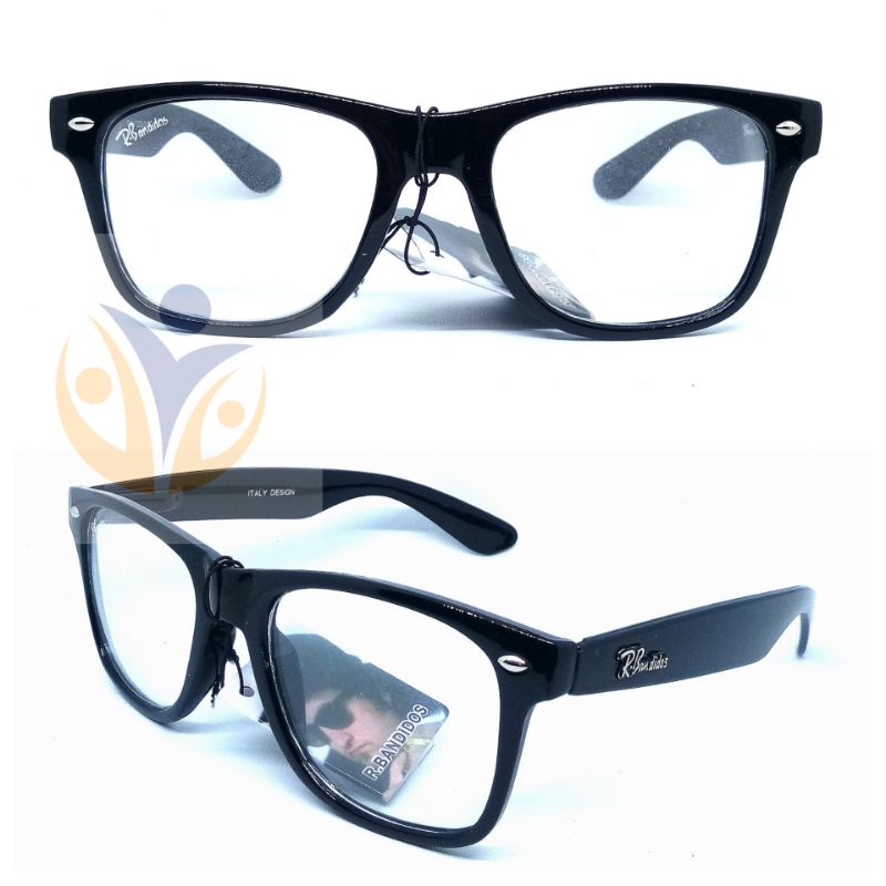 Kacamata hitam doff matte model sukarno wf classic uv protection