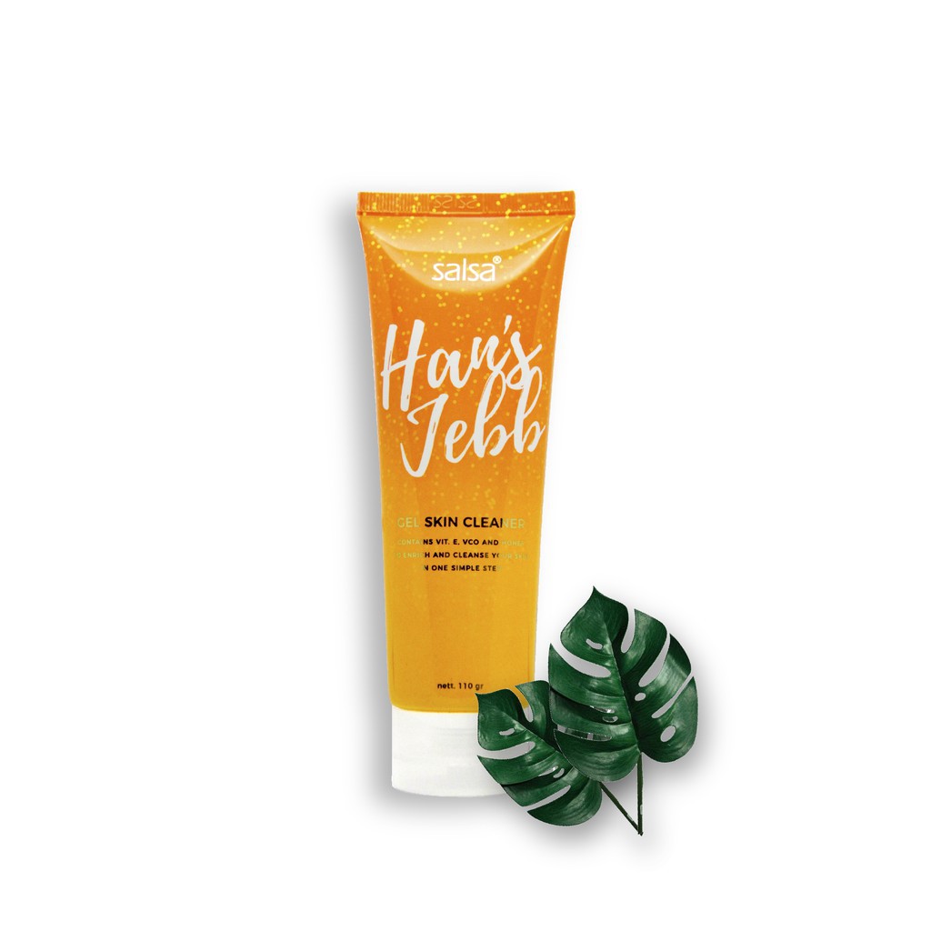 SALSA Hans Jebb Gel Skin Cleanser - Penghilang Daki Tanpa Bilas Original BPOM