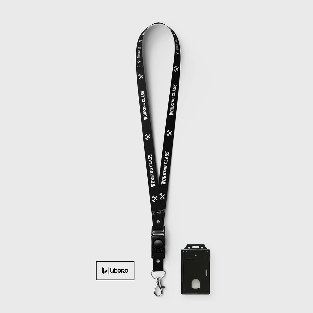 

LANYARD WORKING CLASS UNTUK ID CARD DAN PODS + FREE FRAME ID CARD | LIBERO ACCESSORIES