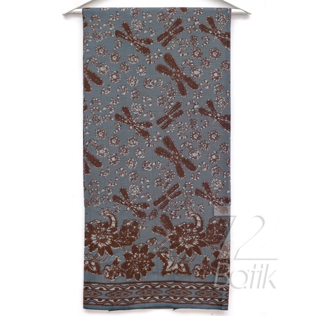 KEMEJA BATIK PRIA Lengan Pendek Premium Motif Capung Warna Abu Grey 727319 Cap 72 - Baju Kemeja Atasan Pakaian Setelan Batik Pria Cowok Laki Laki Remaja Keluarga Kantor Lengan Pendek Modern Slimfit Slim Fit Premium Kekinian