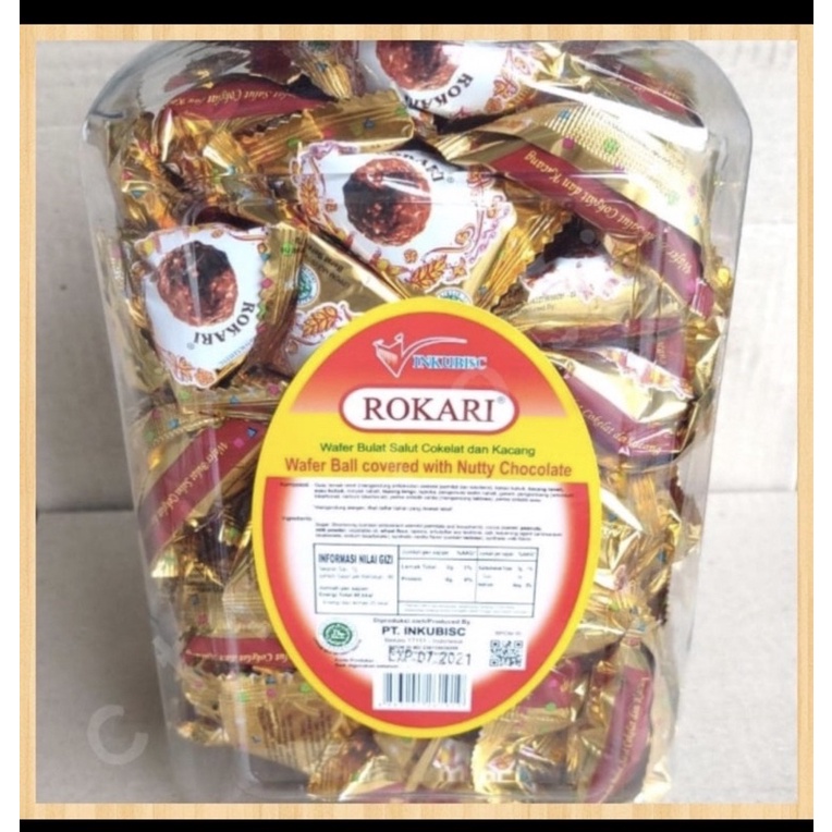 

Rokari Coklat Toples isi 50pcs