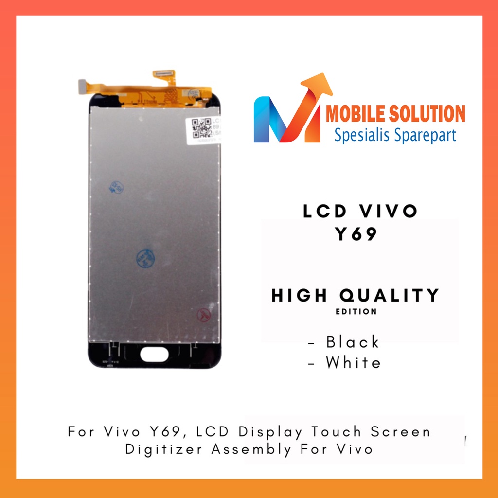 Grosir LCD Vivo Y69  ORIGINAL 100% Fullset Touchscreen Garansi 1 Bulan + Packing / Bubbel