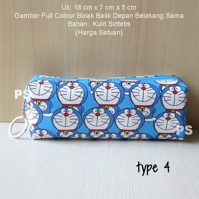 

Doraemon Pencil Case Kulit Rectangle