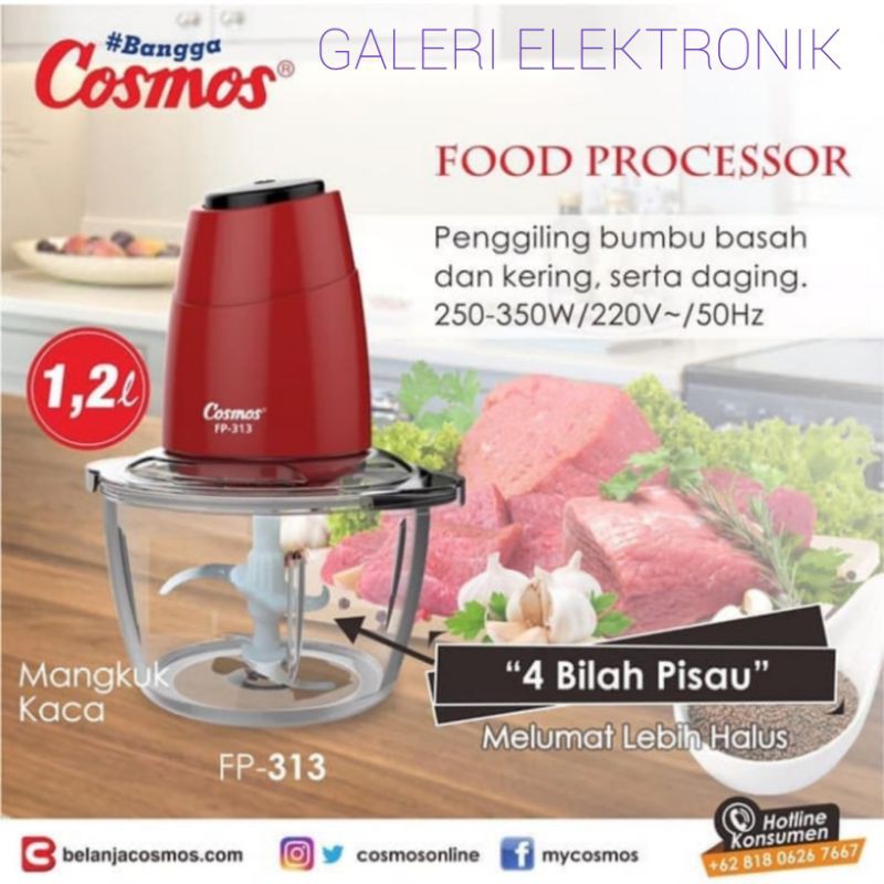 choper,Food Processor cosmos FP 313