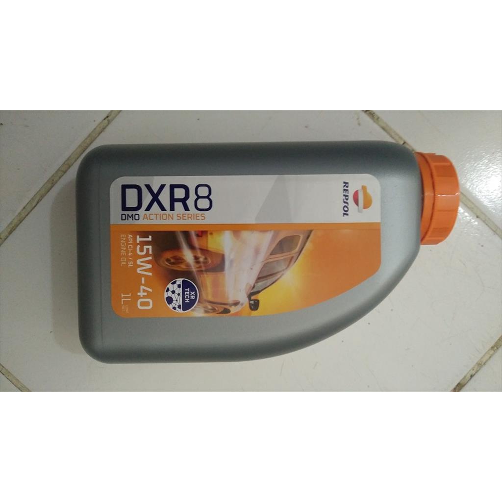 Jual Oli Mesin Mobil Diesel Repsol DXR 8 15W-40 CI-4 SL 1 Liter ...
