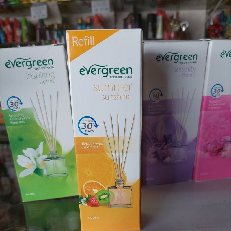 Evergreen Reed Diffuser 30ml-Summer sushine(oreng