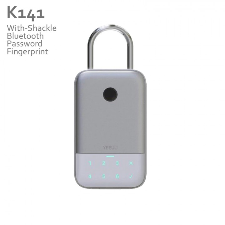 Jual Yeeuu K1 Smart Lock Key Box With Bluetooth Password Fingerprint App Indonesia Shopee Indonesia