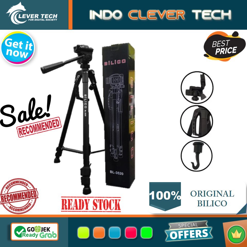 Tripod Bilico BL 3520 + Tas / Tripod Bilico BL3520/BL3520