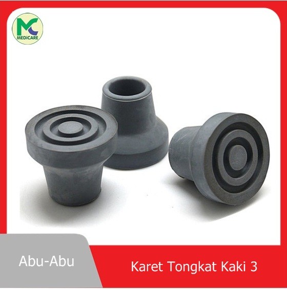 Original Karet Kaki Tongkat Ketiak Kruk / Karet Bawah tongkat Ketiak Exp Baru