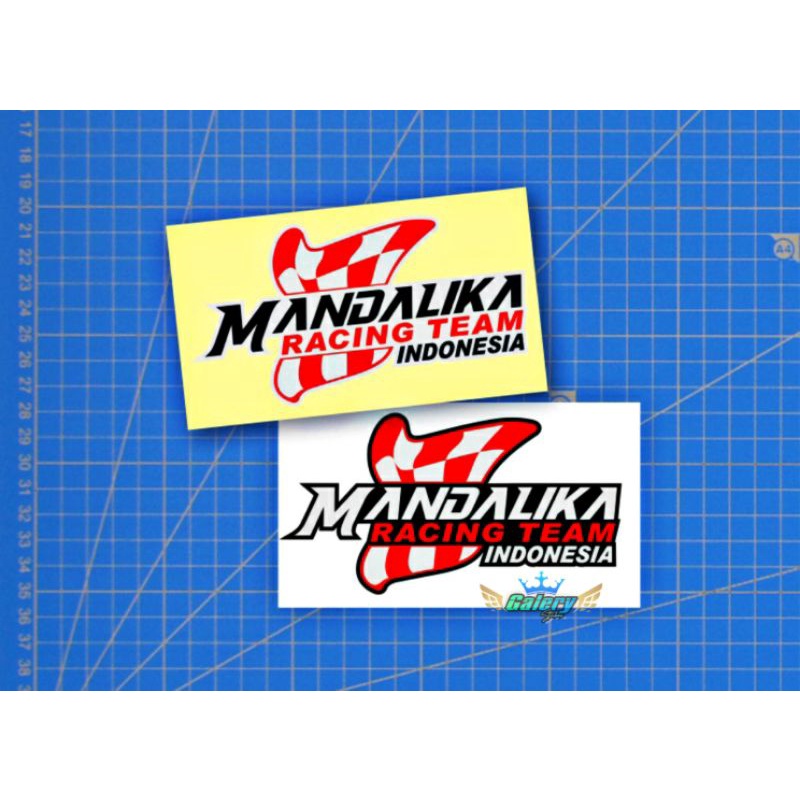 STIKER MANDALIKA RACING