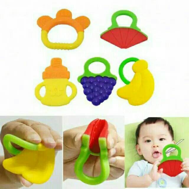 Gigitan Karet / Silicone Teether Reliable